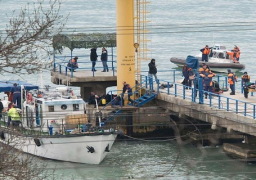 انتشال الصندوق الأسود الثاني للطائرة المنكوبة في البحر الأسود