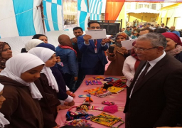 بالصور .. افتتاح معرض الحرف اليدوية لطلاب المدارس بمتحف ملوي