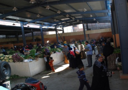 بالصور..تسكين الباعة الجائلين بسوق الكونيسة بالعمرانية