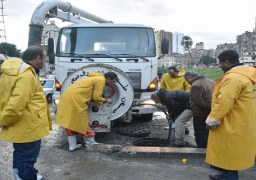 بالصور..محافظة الاسكندرية تعلن حالة الطواريء الكبري لمواجهة النوة
