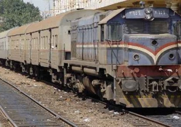 خروج قطار “طنطا – القاهرة” عن القضبان .. ولا إصابات