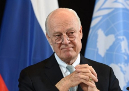 دي ميستورا يدعو إلى استئناف محادثات السلام السورية