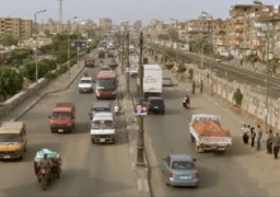 رفع جميع مياه الأمطار الموجودة بشوارع مدينة المحلة