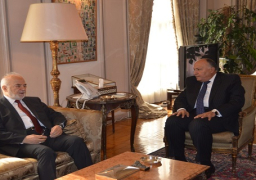 شكري يؤكد حرص مصر على دعم العراق والحفاظ على وحدته