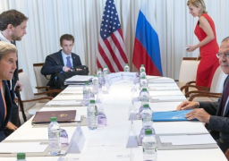 كيري ولافروف يجتمعان على هامش مؤتمر روما