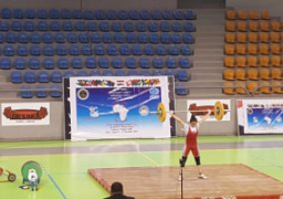 هديل وائل تحصد ذهبية وزن 44 كجم فى البطولة الأفريقية للأثقال