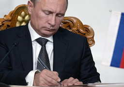 “بوتين” يوقع أمر توسيع القاعدة البحرية الروسية في طرطوس بسوريا