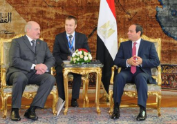 السيسي:اتفقت مع رئيس بيلاروسيا على اهمية الجهود في مجال مكافحة الارهاب