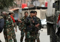 الجيش السوري يطرد عناصر تنظيم داعش الارهابى من الضفة الغربية لنهر الفرات بدير الزور