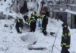 ارتفاع حصيلة ضحايا الانهيار الجليدي في إيطاليا إلى 29 قتيلا