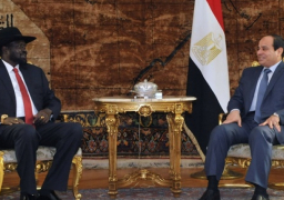 التعاون الثنائى والقضايا الإفريقية يتصدران مباحثات الرئيس السيسى مع رئيس جنوب السودان