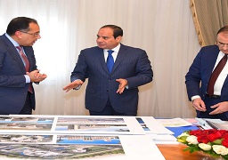 الرئيس يعقد اجتماعاً مع وزير الإسكان
