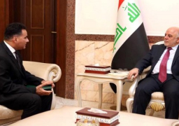 السفير المصري يؤكد للعبادي دعم مصر للعراق في محاربة الإرهاب