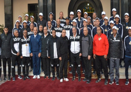 الفريق صبحى يلتقى المنتخب العسكرى لكرة القدم قبل سفره إلى بطولة العالم بسلطنة عمان