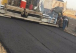 بدء رصف الطرق الداخلية بالعاصمة الإدارية الجديدة