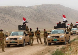 تحرير القصور الرئاسية بالموصل من داعش