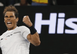 صعود نادال وديميتروف لقبل نهائي بطولة استراليا للتنس