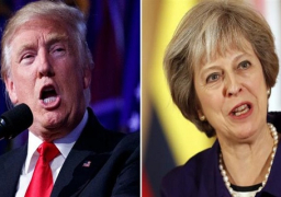 ماي تنقل عن ترامب دعمه “الكامل” لحلف شمال الاطلسي