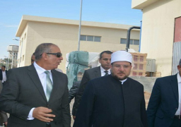 محافظ البحر الأحمر ووزير الأوقاف يتفقدان محطة اليسر لتحلية المياه بالغردقة