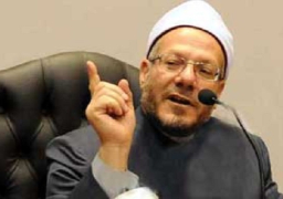 مفتي الجمهورية يطالب جميع الأطراف بتحمل مسئوليتها لمواجهة الإرهاب