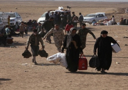 نزوح 13 ألف عراقي من الموصل جراء المعارك ضد “داعش”