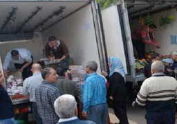 استمرار القوافل التموينية للأحياء الشعبية بالقاهرة