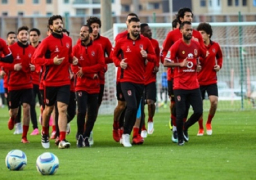 الأهلى ينهى تدريباته استعداداً لمواجهة دجلة
