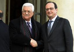 هولاند يستقبل اليوم بقصر الإليزيه الرئيس الفلسطينى محمود عباس