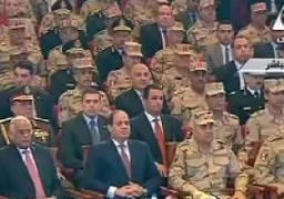 السيسي يحضر ندوة تثقيفية تنظمها الشؤون المعنوية عن الإرهاب