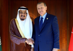 الملك سلمان يستقبل أردوغان في الرياض