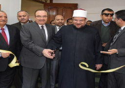 بالصور..المحافظ ووزير الأوقاف في افتتاح مكتبة إسلامية ومساجد ببني سويف