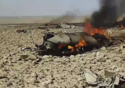 تحطم طائرة عسكرية سورية بمطار النيرب بريف حلب