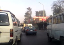 تسرب غاز كلور أعلى الطريق الدائري.. والمرور ينصح بعدم فتح زجاج السيارات