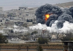 مقتل 24 من مسلحى داعش فى قصف جوى ومدفعى تركى بريف حلب