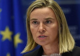 موجرينى تؤكد ان ليبيا بلد استراتيجي يجب أن يبقى متحدا