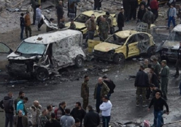42 قتيلاً بينهم ضباط كبار بهجومين انتحاريين فى حمص .. وجبهة النصرة تتبنى المسئولية