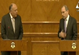 سامح شكرى : مصر والأردن يعملان معاً من أجل مكافحة الإرهاب