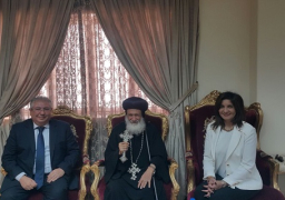 وزيرة الهجرة تلتقى أسقف إبراشية الخرطوم وأعضاء البعثة الدبلوماسية