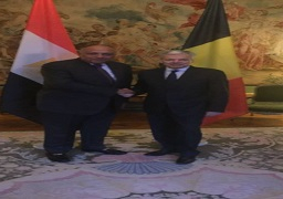 وزير الخارجية ونظيره البلجيكي يبحثان تطوير العلاقات الثنائية