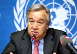 الأمين العام للأمم المتحدة يصل إلى العراق للإطلاع على الوضع الانسانى