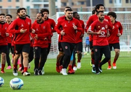 الأهلى يواصل تدريباته استعدادا لمواجهة بيدفيست