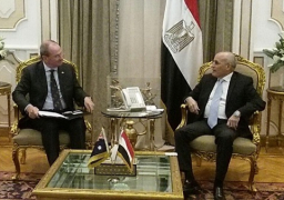 العصار يبحث مع وزير الاستثمار الاسترالى تنشيط التجارة والاستثمار