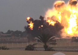 النيابة العامة تبدأ التحقيق فى حادث تفجير عبوة ناسفة بالعريش