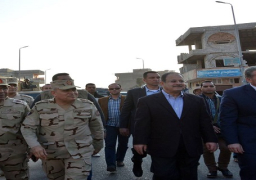 بالصور..صبحى وعبد الغفار يتفقدان قوات التأمين بسيناء
