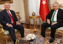 تيلرسون يبحث مع يلدريم المعركة ضد داعش في سوريا والعراق