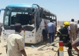 محافظ مطروح : صرف 10 آلاف جنيه لأسرة كل متوفي في حادث أتوبيس الضبعة