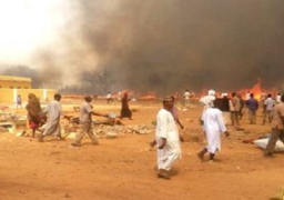 حريق هائل يلتهم 100 منزل في دارفور بالسودان