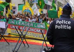 ستة جرحى في صدامات أمام السفارة التركية في بروكسل