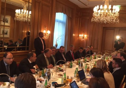 شكري يلتقي وزراء خارجية الاتحاد الاوروبي