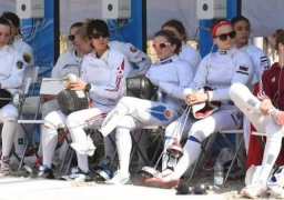 “كيت فرنش” تتصدر مسابقات الخماسي الحديث في كأس العالم بالقاهرة